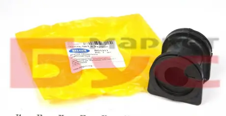Втулка переднего стабилизатора MB Vito (W639) 09- d=22,5 mm BELGUM PARTS BG1311 (фото 1)