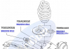 Проставка задней пружины верхняя VW Т4 91-03 BELGUM PARTS BG2236 (фото 1)