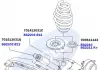Проставка задньої пружини верхня VW Т4 91-03 BELGUM PARTS BG2236 (фото 1)
