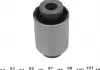 Сайлентблок заднего поперечного рычага BELGUM PARTS BG1505 (фото 3)