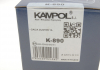 Комплект тормозных колодок KAMPOL K-890 (фото 4)