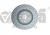 Диск тормозной передний перфорированный (Geomet) Skoda Superb (08-13)/VW Golf (0 66151717001