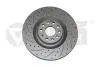 Диск тормозной передний перфорированный (Geomet) Skoda Superb (08-13)/VW Golf (0 66151717001