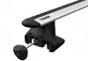 Стійки багажника на даху 710500, SlideBar WingBar WingBar Evo (4 шт, Стандартний, вантажопідйомність:75 кг) MERCEDES E (W213), X (470) VOLVO C40, EX30, S60 II, S60 III, S90 II, V40, V60 I 09.01- THULE THU710500 (фото 3)