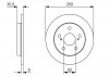 Тормозной диск BOSCH 0986479765 (фото 1)