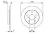 Тормозной диск BOSCH 0986479765 (фото 1)