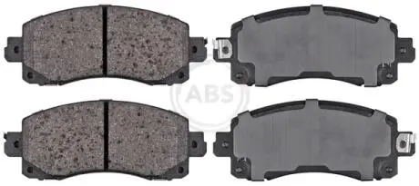 Тормозные колодки зад. Honda Accord VIII/CR-V 01-06 08- (akebono) A.B.S 35252