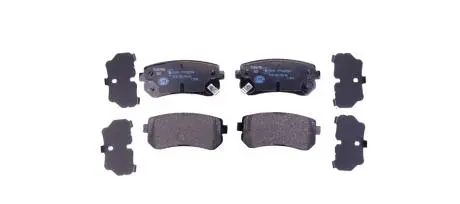 Тормозные колодки зад. Hyundai Accent/Kia Rio/Ceed 05- (mando) HELLA 8DB355006-961 (фото 1)