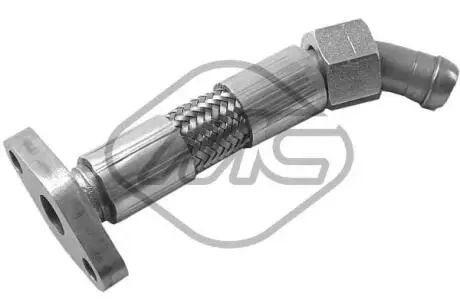 Фото 1 - трубка мастила турбіни VW Caddy III/T5 1.9TDI 04-10 Metalcaucho 77821 Трубка мастила турбіни VW Caddy III/T5 1.9TDI 04-10 Metalcaucho 77821 (фото 1)