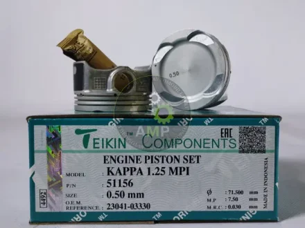 Поршень с пальцем KAPPA 1.25 MPI, TEIKIN 51156-050