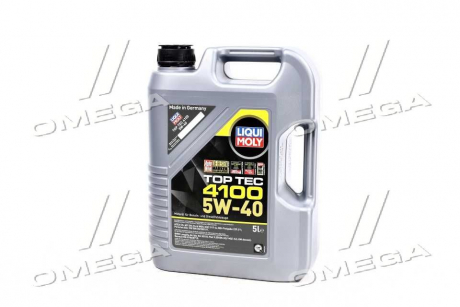 Моторное масло SAE 5W-40 TOP TEC 4100 5л LIQUI MOLY 7501/9511