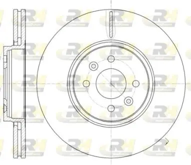 Тормозной диск ROADHOUSE 61049.10