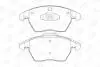 Колодки тормозные дисковые передние Citroen C4 2.0i / 2.0 HDI CHAMPIO CHAMPION 573134CH (фото 2)