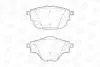 Колодки тормозные дисковые задние Citroen C4 (13-) CHAMPION 573622CH (фото 2)