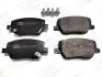 Колодки тормозные дисковые передние Fiat Tipo, Tipo SW/ Linea (15-) (573626CH) CHAMPION