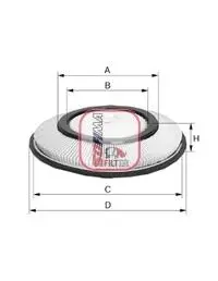 Фильтр воздушный SOFIMA S 2720 A