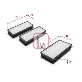 Фильтр салона (к-кт) SOFIMA S 3070 C