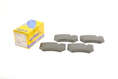 Комплект тормозных колодок (дисковых).) Metelli 22-1170-0 (фото 1)