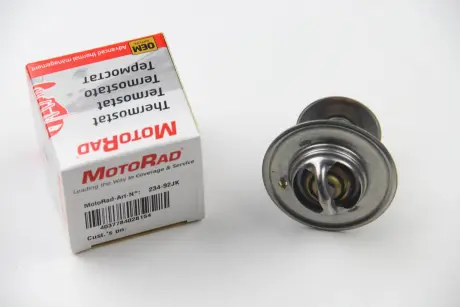 Термостат Opel Omega A/Ascona B/Ford Scorpio/Volvo S60/S70/V70 2.0-3.0 i/D -98 (92 C) (jiggle-pin) Motorad 234-92J (фото 1)