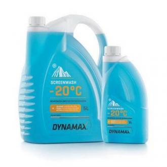 Жидкость в бачок омывателя (зимняя) SCREENWASH -20 (5L) Dynamax 502156
