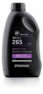 Тормозная жидкость DOT 5.1 (1L) Dynamax 502105 (фото 1)