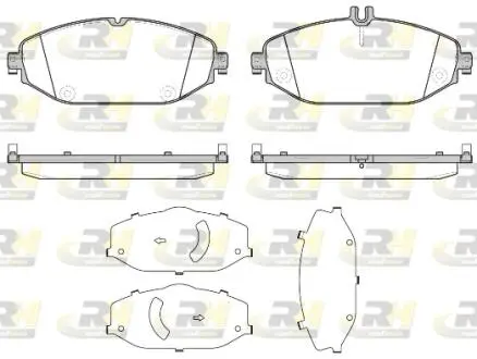 Тормозные колодки дисковые ROADHOUSE 21618.00