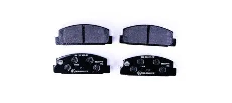Тормозные колодки зад. Mazda 323/626 94-04 (akebono) HELLA 8DB355011-131