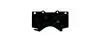 Тормозные колодки перед. Toyota Land Cruiser 08- (advics) HELLA 8DB355013-151 (фото 2)