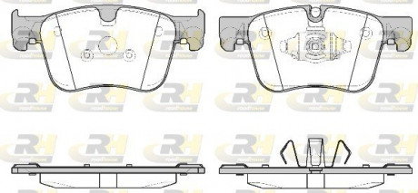 Тормозные колодки дисковые ROADHOUSE 21560.10