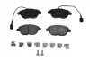 Колодка гальмівна передня Peugeot 307/ OPEL Corsa D CDTi 06-/ Fiat Doblo 223, 263, Fiorino, Doblo Cargo (01-) (79532) Asam