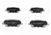 Колодки тормозные дисковые Nissan Note 1.4 (06-12),Nissan Note 1.5 (06-12),Nissan Note 1.5 (08-12) Japko 50013 (фото 1)