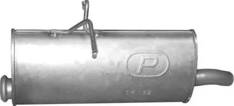 Глушитель алюм. сталь, задн. часть Citroen Berlingo/Peugeot Partner 1.6 HDi/2.0 HDi Polmostrow POLMOSTROW 04.132
