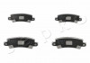 Колодки тормозные дисковые Toyota Corolla 2.0 (03-07),Toyota Corolla 1.4 (04-07) Japko 51257 (фото 1)