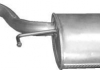 Глушитель алюм. сталь, задн. часть Audi A4 2.0 FSI 07/02-12/04 (01.125) Polmostrow