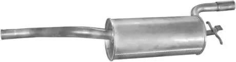 Алюм глушник. сталь, задн. частина Alfa Romeo 33 90- 1.5/1.7ie (16.10) Polmostro POLMOSTROW 1610
