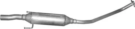 Алюм глушник. сталь, середн. частина Toyota Corolla 1.4/1.6 16V sedan/kombi (26.2 POLMOSTROW 2624