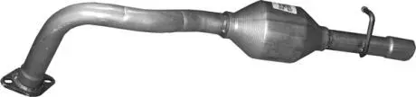 Алюм глушник. сталь, задн. частина Toyota Yaris 1.3i 16V POLMOSTROW 26.60