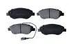 Колодка тормозная передняя Fiat Bravo II, Stilo 1.3D-2.4 (01-) (55460) Asam