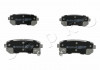 Колодки гальмівні дискові Hyundai i20 1.4 (08-15),Hyundai i20 1.4 (08-15),Hyundai i20 1.4 (09-12) Japko 51K09 (фото 1)