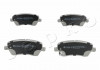 Колодки тормозные дисковые Nissan Micra iv 1.2 (10-),Nissan Micra iv 1.2 (11-) Japko 50800 (фото 1)