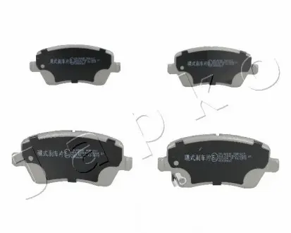 Колодки тормозные дисковые Nissan Micra iv 1.2 (10-),Nissan Micra iv 1.2 (11-) Japko 50800
