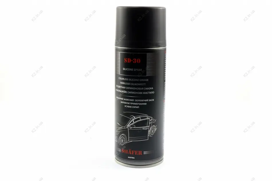 Смазка силиконовая Silicone grease (аэрозоль), 450мл. SHAFER SD30 (фото 1)