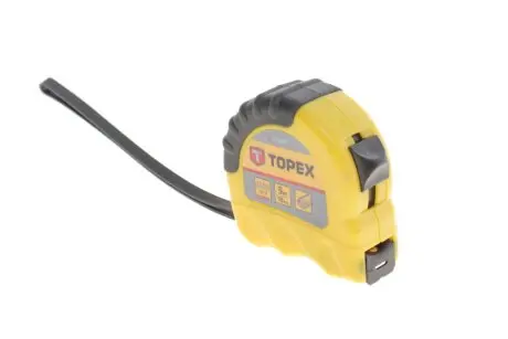 Рулетка сталева стрічка 5 м x 19 мм Topex 27C305