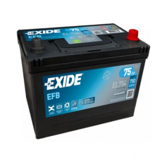 Стартерная батарея (аккумулятор) EXIDE EL754