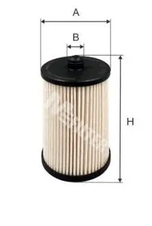 Фильтр топливный Crafter 2.5TDI 06> M-FILTER DE 3155