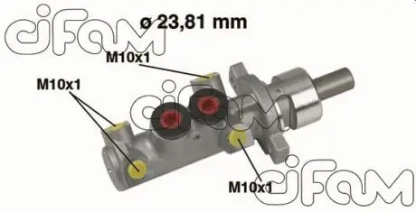 CITROEN Главный тормозной цилиндр без ABS Berlingo,Peugeot 406,Partner 96- с-ма Bendix CIFAM 202-361