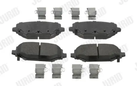 FIAT Тормозные колодки задн.Freemont,Dodge Caravan,Chrysler Grand Voyager 2.0/3.608- Jurid 573412J