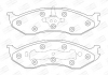 JEEP Колодки тормозные передние Cherokee,Grand Cherokee,Wrangler 2.1/2.5 90- CHAMPION 573713CH (фото 1)