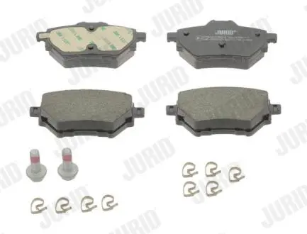 Гальмівні колодки зад. Citroen C4/Peugeot 308 II 13- (Bosch) Jurid 573605J