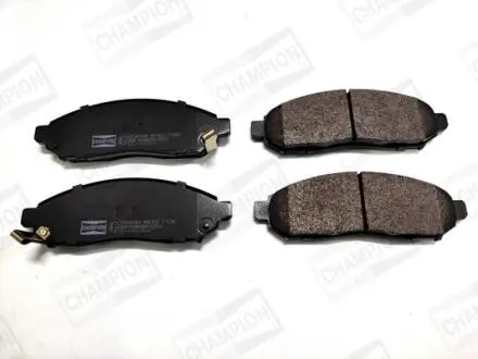 Колодки тормозные дисковые передние NISSAN LEAF (ZE0) 10-, NP300 NAVARA (D40) 04 CHAMPION 573431CH